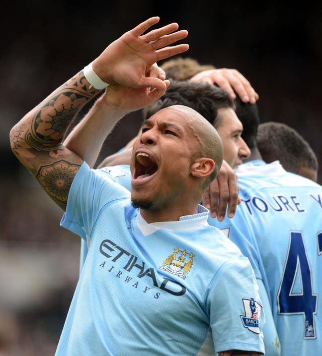Nigel De Jong left City soon after the title win