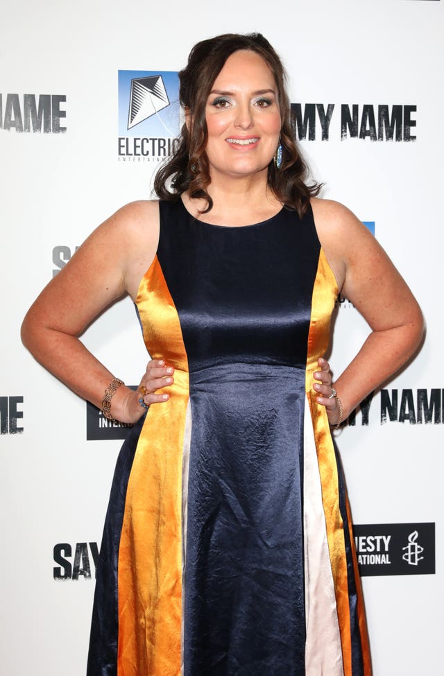 Deborah Frances-White at the gala screening for Say My Name