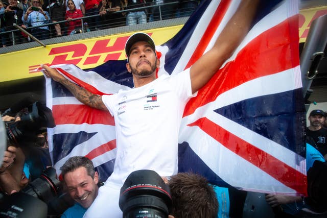 Lewis Hamilton became a five-time world champion