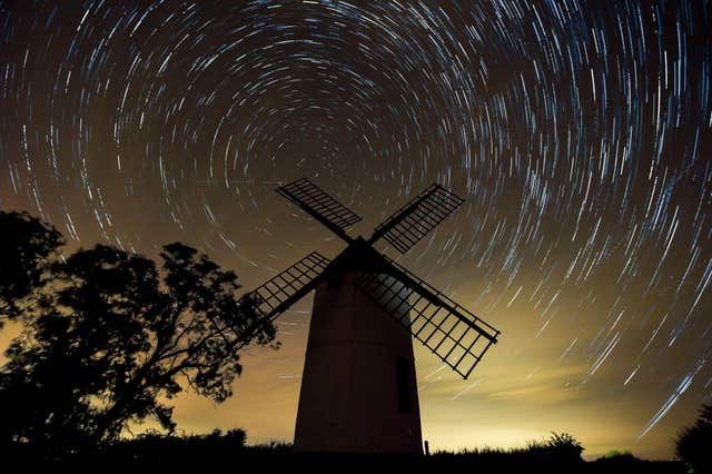 Perseid meteor shower