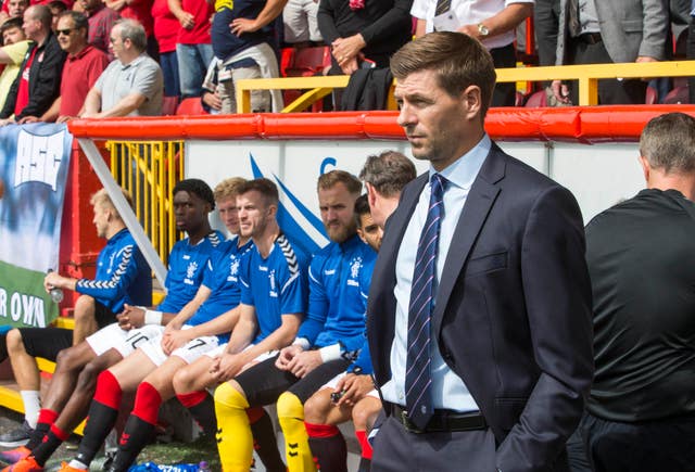 Gerrard wants Rangers to keep their focus on Aberdeen