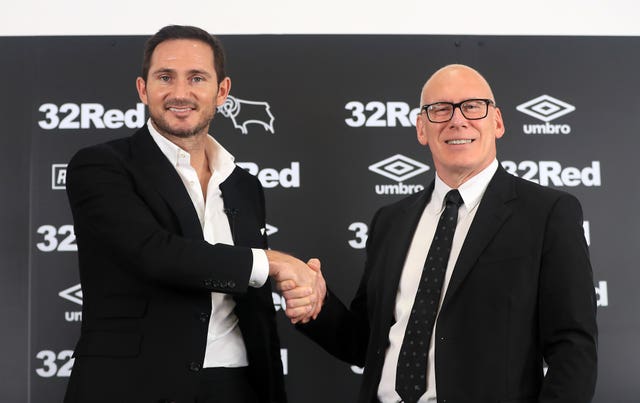After bringing the curtain down on his playing career with spells at Manchester City and New York City, Lampard was handed his first managerial job at Derby in 2018