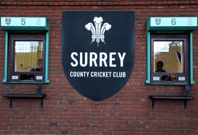 Surrey have a number of players self-isolating as a precautionary measure