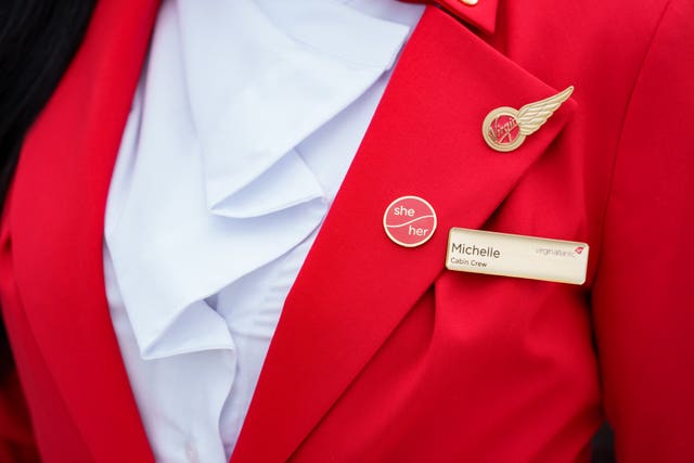 Virgin Atlantic gender identity policy