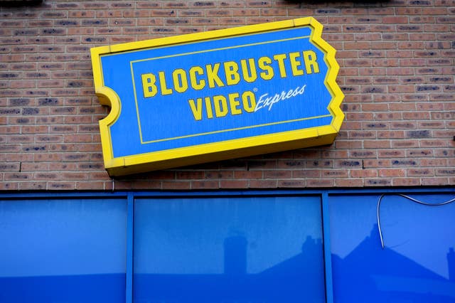 Closed Blockbuster store