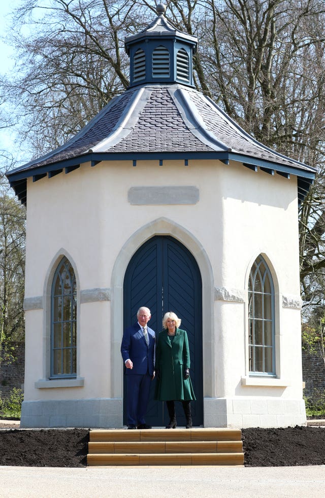 Royal visit to Hillsborough Castle and gardens