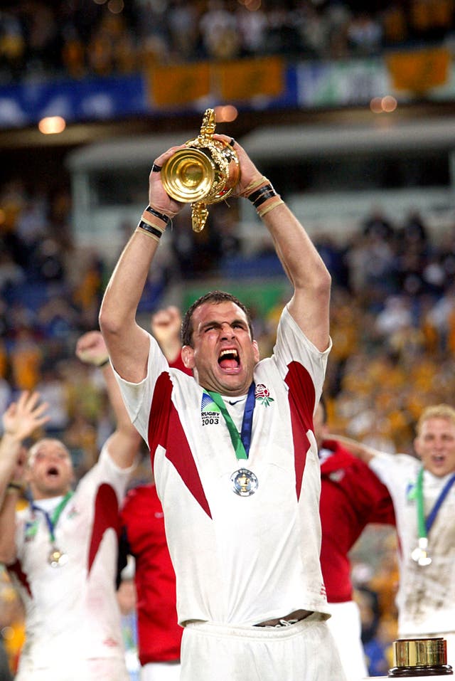 Johnson captained England to World Cup glory in 2003