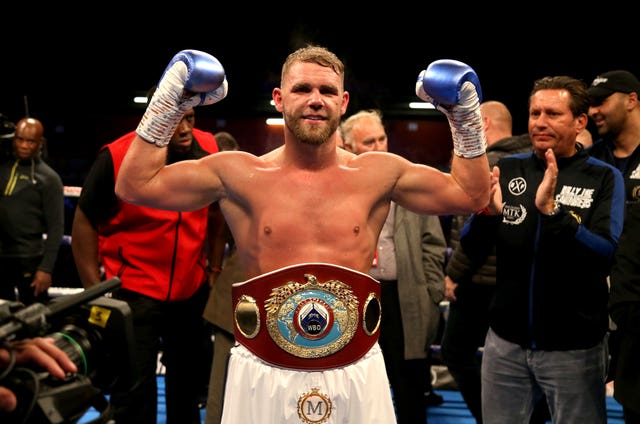 Billy Joe Saunders file photo