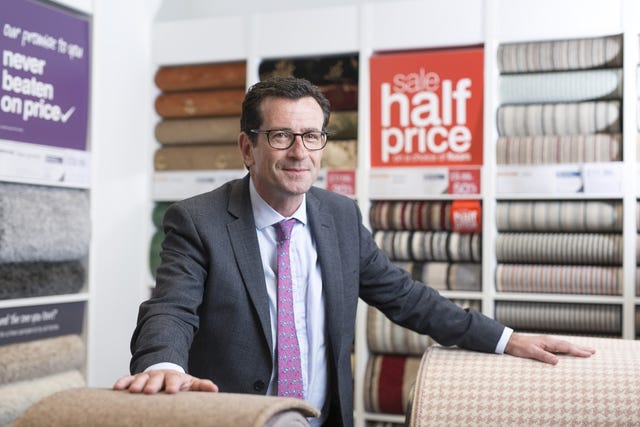 Carpetright CEO Wilf Walsh