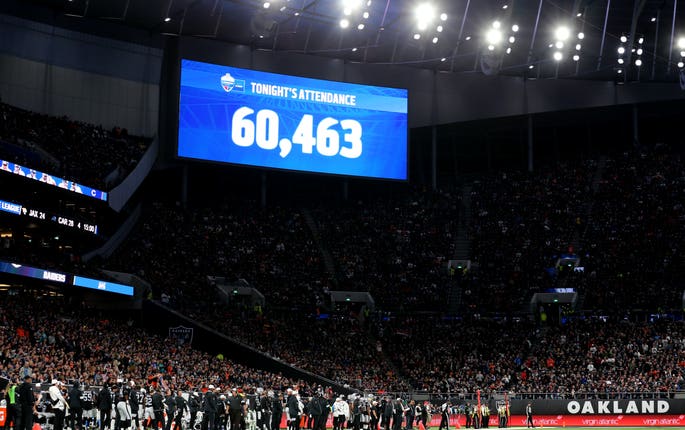Tottenham Hotspur Stadium hosted two successful NFL games this month