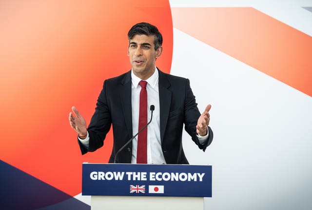 Prime Minister Rishi Sunak