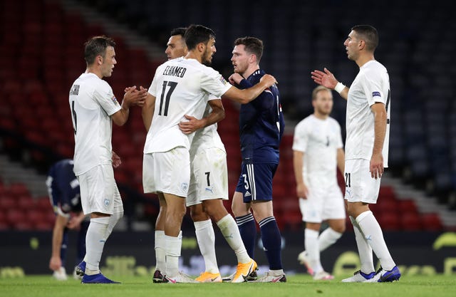 Scotland shared a 1-1 draw with Israel in Friday's Nations League opener