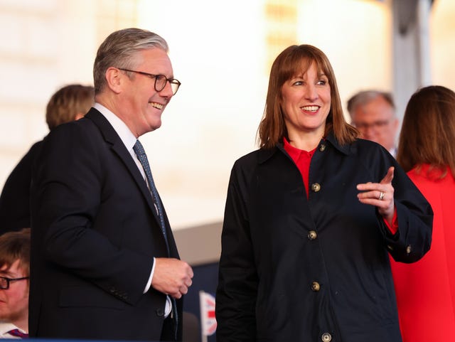 Prime Minister Sir Keir Starmer (left) and Chancellor of the Exchequer Rachel Reeves