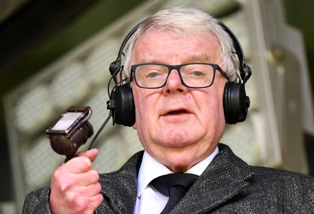 John Motson commentated on 10 World Cups, 10 European Championships and 29 FA Cup finals for BBC Sport before retiring in 2018