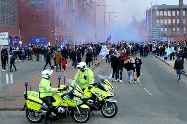 Rangers fans