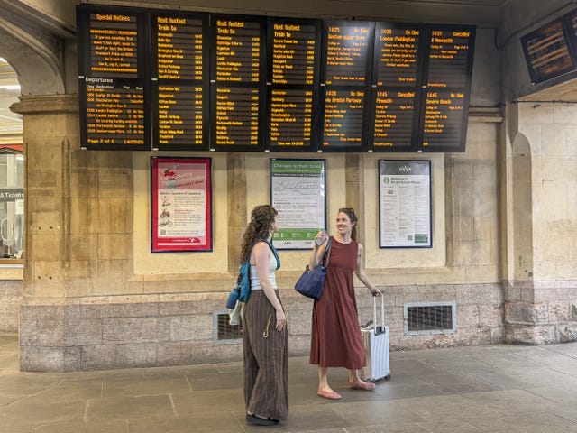 CrossCountry train service power cut cancellations