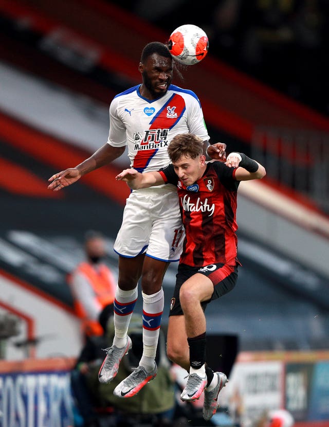 AFC Bournemouth v Crystal Palace – Premier League – Vitality Stadium