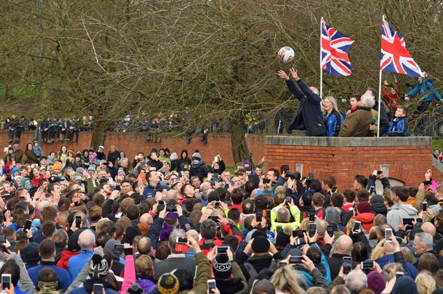 Royal Shrovetide Football Match