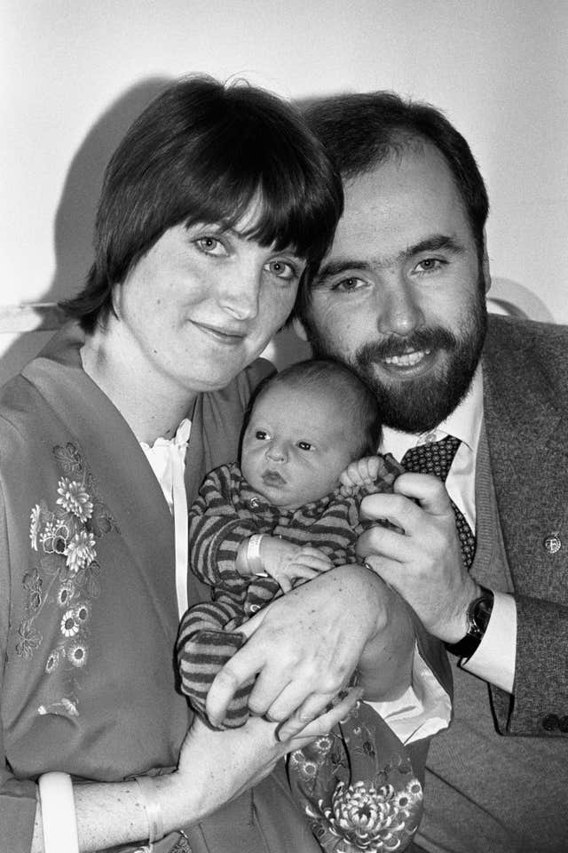 Harriet Harman and family