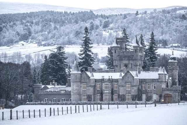 Balmoral in the snow