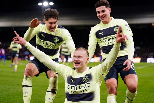 Erling Haaland's spot kick made the difference as City beat Palace 1-0
