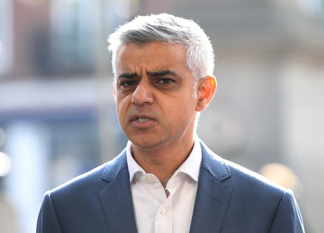 The London mayor has been critical of the president in the past (Yui Mok/PA)