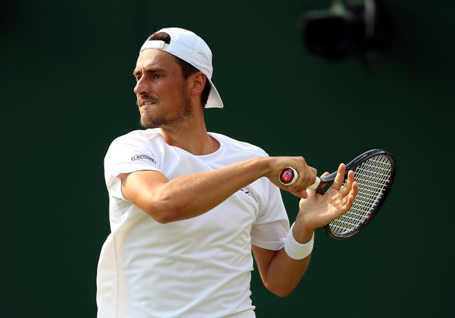 Bernard Tomic hit out at Lleyton Hewitt on the first day of the tournament