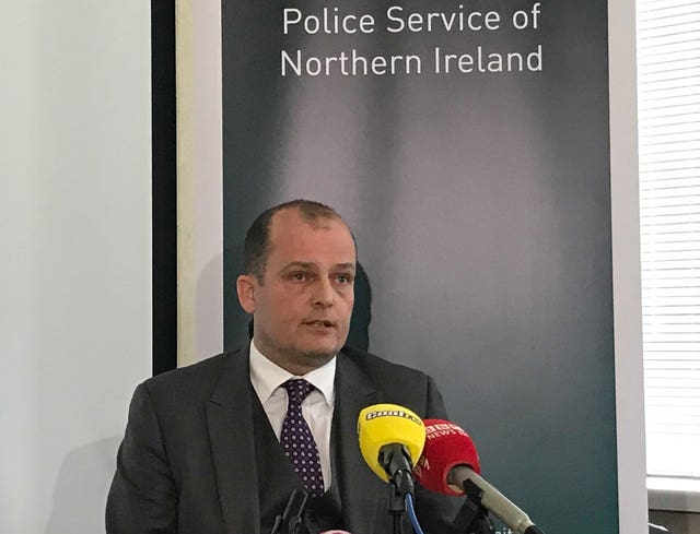 Detective superintendent Sean Wright