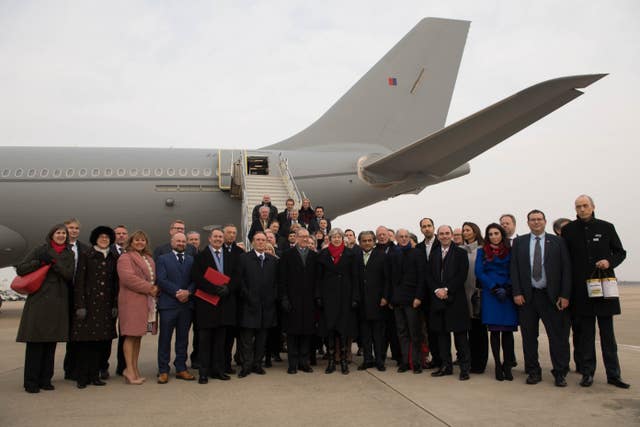 Theresa May visit to China - Day One
