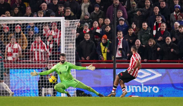 Brentford v Liverpool – Premier League – Gtech Community Stadium
