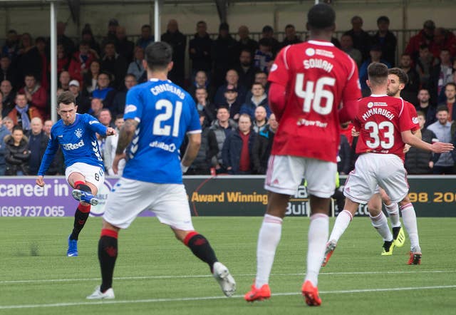 Ryan Jack opens the scoring for Rangers