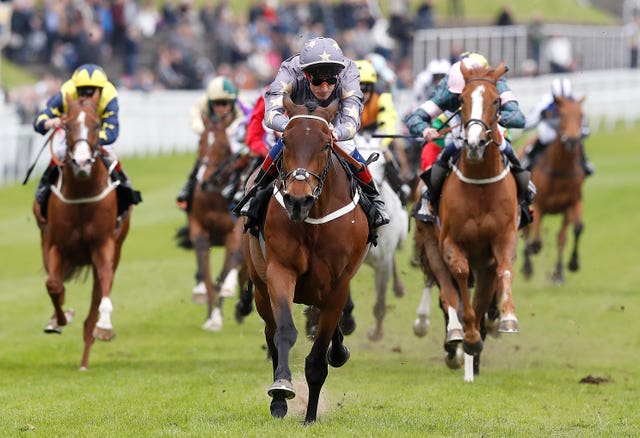 Magic Circle starred in the Chester Cup in the hands of Fran Berry