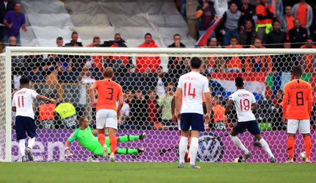 Marcus Rashford fired England in front