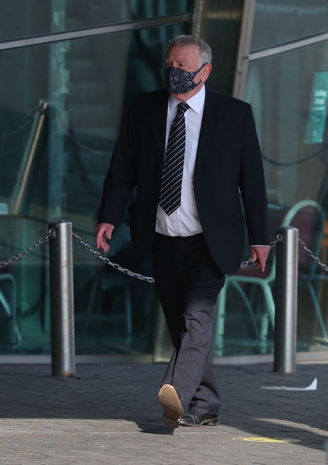 Retired solicitor Peter Metcalf
