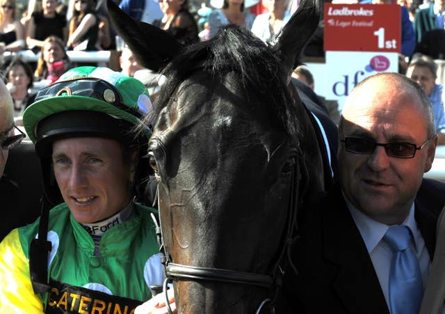 Paul Hanagan with Richard Fahey and Wootton Bassett
