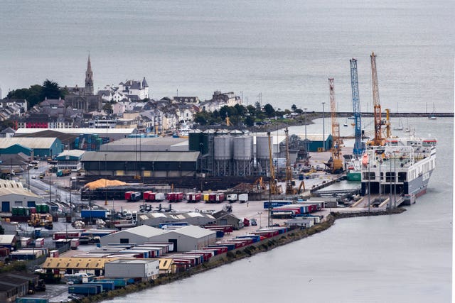 Narrow Water Point and Warrenpoint Port (Liam McBurney/PA)