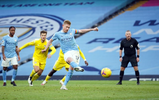Kevin De Bruyne was on form for Manchester City