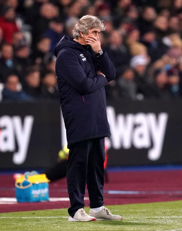 Manuel Pellegrini was sacked after Saturday's defeat to Leicester