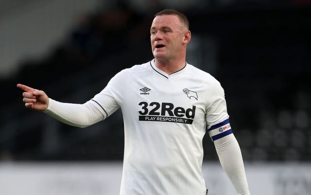 After a spell in the US, Rooney finished his career with Derby