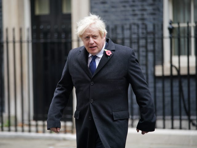 Prime Minister Boris Johnson
