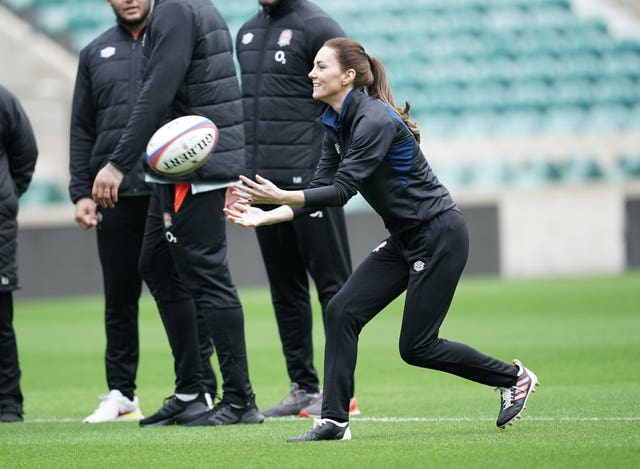 Royal visit to Twickenham Stadium