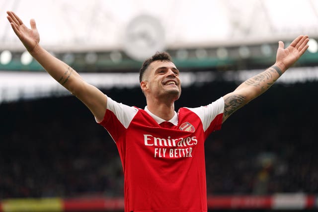 Granit Xhaka's contract runs until next summer
