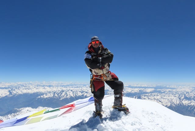 Mountaineering world record attempt