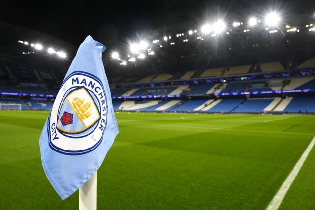Manchester City corner flag