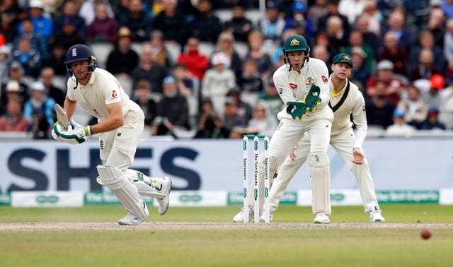 Jos Buttler in action in the afternoon session