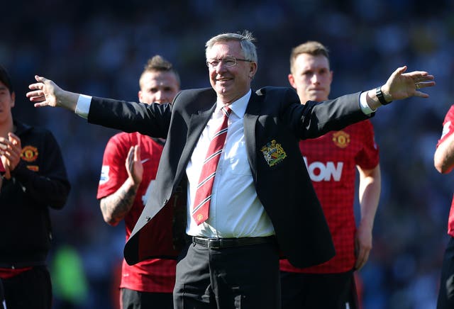 Manchester United manager Sir Alex Ferguson