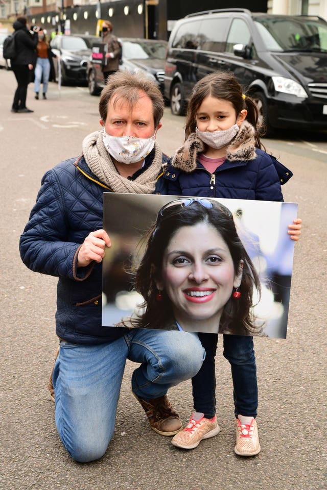 Richard Ratcliffe with his daughter Gabriella