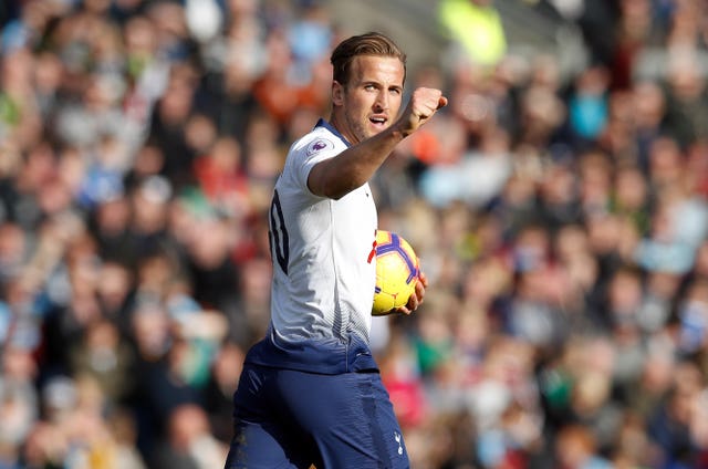 Tottenham striker Harry Kane scored on his return from injury