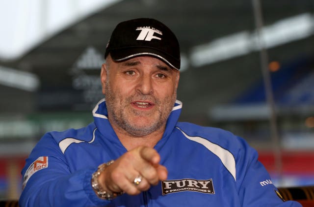 John Fury gave his views on whether his son Tyson and Anthony Joshua will fight this year
