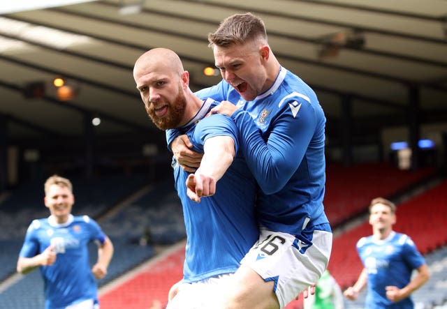 St Johnstone clinched a famous double thanks to Rooney's goal